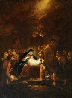 Adoration of the Shepherds by Anonymous