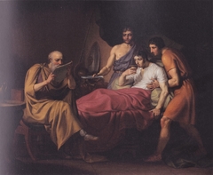 Alexander den Store på sygelejet