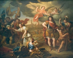 Allegory of the Peace of Nijmegen of 1678 by Godfried Schalcken