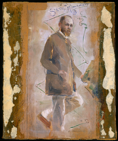An Impressionist (Tom Roberts) by Charles Conder