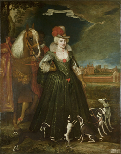 Anne of Denmark (1574-1619) by Paul van Somer I