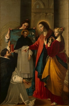 Appearance of the Virgin to a Monk of Dominican Order in Soriano by Juan Bautista Mayno