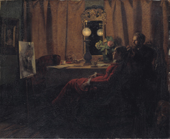 Appraising the Day's Work by Anna Ancher