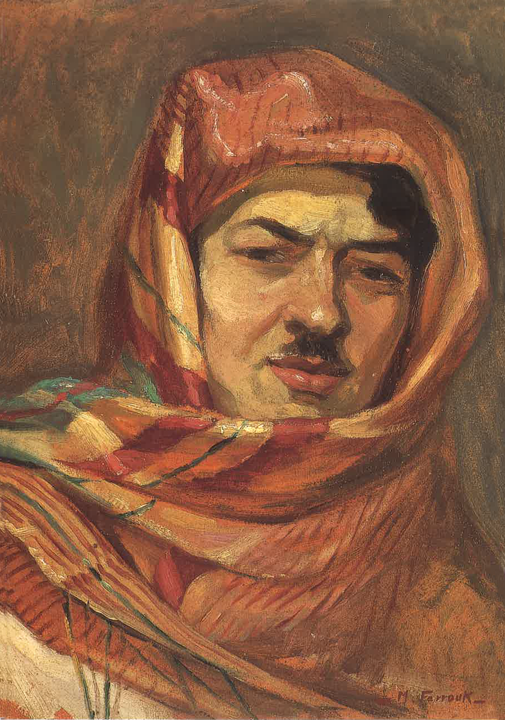 Autoportrait with a Keffiyeh