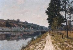 Banks of the Loing by William Lamb Picknell
