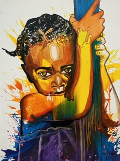 Beautiful Black Child by Jafeth Moiane