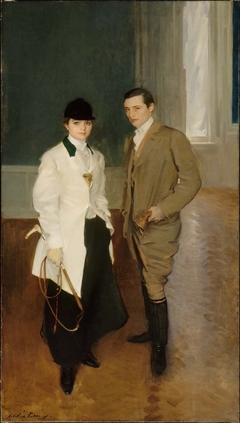Brother and Sister: Charles Sumner Bird and His Sister Edith Bird (Mrs. Robert Bass) by Cecilia Beaux