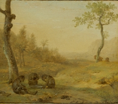 Catching Monkeys by Paulus Potter