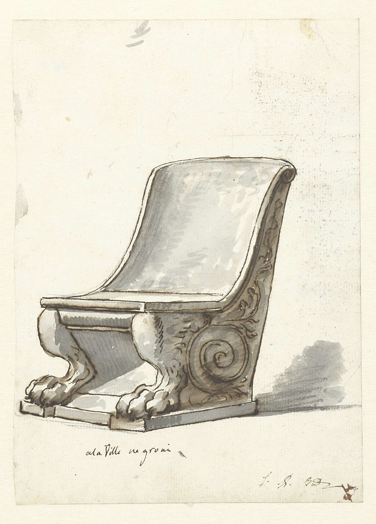 Chair in Villa Negroni