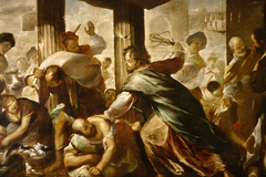 Christ Cleansing the Temple by Luca Giordano