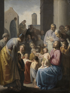 Christus segnet die Kinder