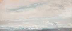 Cloud study by Johan Christian Dahl