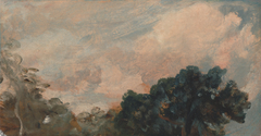 Cloud Study with Tree by John Constable