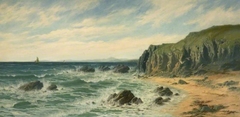 Coastal Scene by Edward Moore