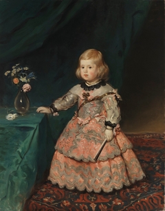 Copy of Velázquez's painting Infantinna Maria Teresia