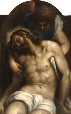 Dead Christ Supported by an Angel
