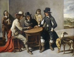 Dice Players (The Gamblers) by Unknown Artist
