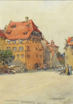 Durer’s House, Nuremberg by Wilfred Williams Ball