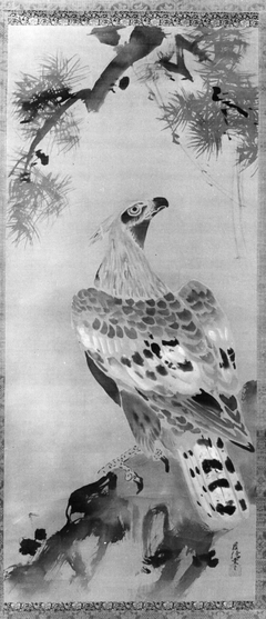 Eagle by Kanō Chikanobu