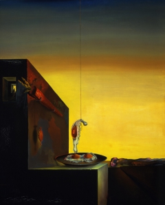Eggs on the Plate without the Plate by Salvador Dalí