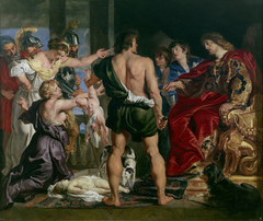 El juicio de Salomón by Peter Paul Rubens