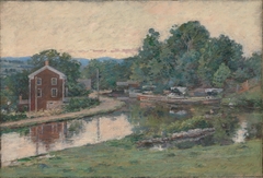 Evening at the Lock, Napanoch, New York