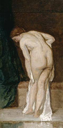 Female Nude or After the bath