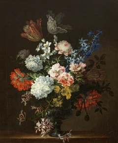 Flowerpiece in an Urn by Jean-Baptiste Monnoyer