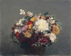 Flowers by Henri Fantin-Latour
