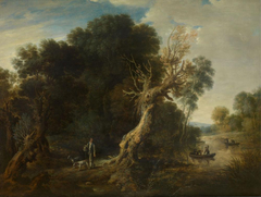 Forest View by Bonaventura Peeters the Younger