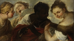 Four Female Musicians by Luca Giordano