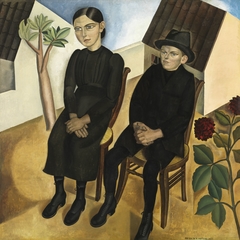 Gaston and his Sister by Gustave Van de Woestijne
