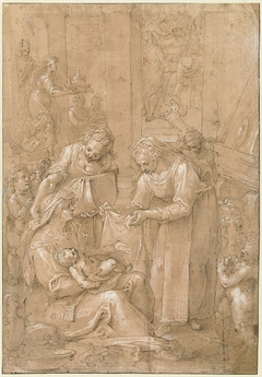 Geboorte van Maria by Filippo Bellini