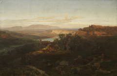 Gegend in der Rheinpfalz by Anton Hlávacek