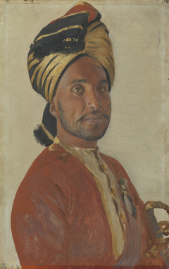 Ghulam Muhammad Khan by Rudolf Swoboda