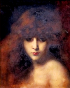 Head of a Woman by Jean-Jacques Henner