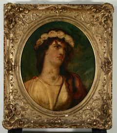 Head of a Young Girl by William Etty