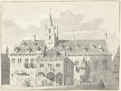 Het stadhuis van Gorinchem by Cornelis Pronk