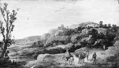 Hilly Landscape by Esaias van de Velde