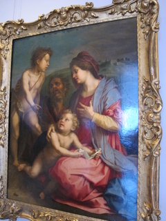 Holy Family with St John the Baptist by Andrea del Sarto