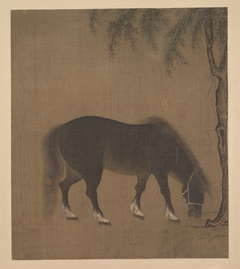 Horse and Willow Tree by Anonymous