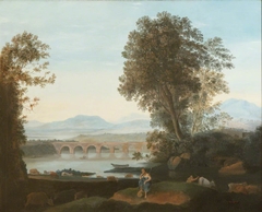 Ideal Landscape by style of Claude Lorrain