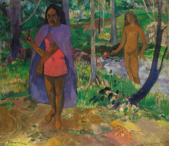 Incantation, ou L'Apparition by Paul Gauguin