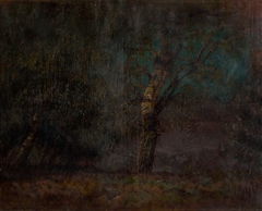 Inside of a Birch Forest by László Mednyánszky