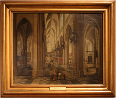 Interieur der Kathedrale von Antwerpen by Pieter Neefs the Elder