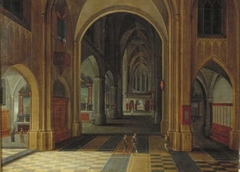 Interior of a Gothic Church by Pieter Neeffs