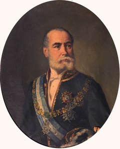 Juan Francisco Camacho ministro de Hacienda by Francisco Díaz Carreño