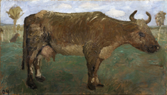 Koe in weiland by Paula Modersohn-Becker