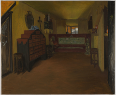 La chambre à coucher de Victor Hugo à Hauteville House by Pierre-Georges Jeanniot