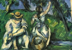 La Cueillette by Paul Cézanne